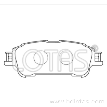 PCS Brake Pad Set Quality Brake Pad Set